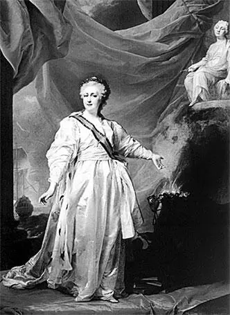 Д Г Левицкий Екатерина II законодательница 1780 г В Европе зная о - фото 477