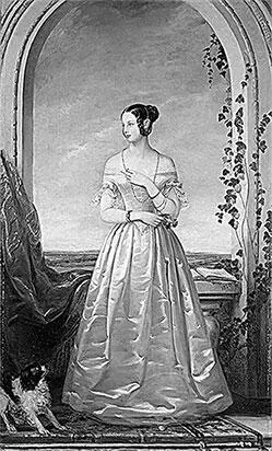 К Робертсон Великая княжна Александра Николаевна 1843 г Позже в 1843 г - фото 482