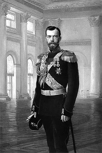 Э К Липгарт Портрет императора Николая II в Николаевском зале Зимнего - фото 499