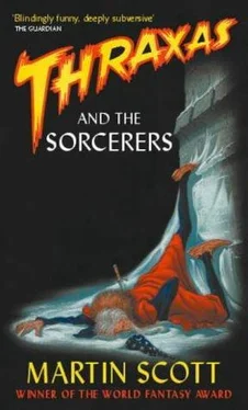 Martin Scott Thraxas and the Sorcerers обложка книги