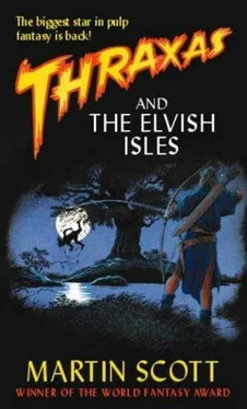 Martin Scott Thraxas and the Elvish Isles обложка книги