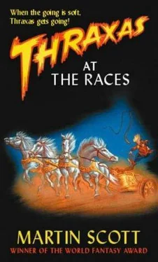 Martin Scott Thraxas at the races обложка книги