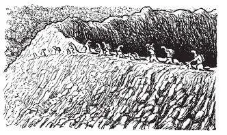 Holt Summerdell was still some distance off as the otterclans and their - фото 30