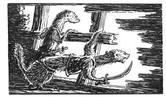 Two ermine who had been left behind to repair the big ship upon the rocks - фото 13