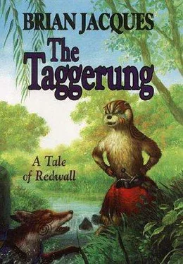 Brian Jacques Redwall #15 - The Taggerung обложка книги