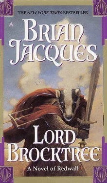 Brian Jacques Redwall #01 - Lord Brocktree обложка книги