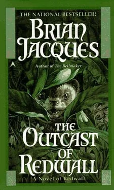 Brian Jacques Redwall #06 - The Outcast of Redwall обложка книги