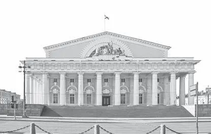Здание Биржи Стрелка Васильевского острова К стрелке Васильевского острова - фото 35