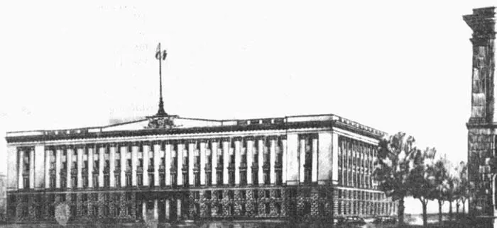 Дом Советов в Липецке Еще одна значительная работа НФ Бровкина такого рода - фото 194