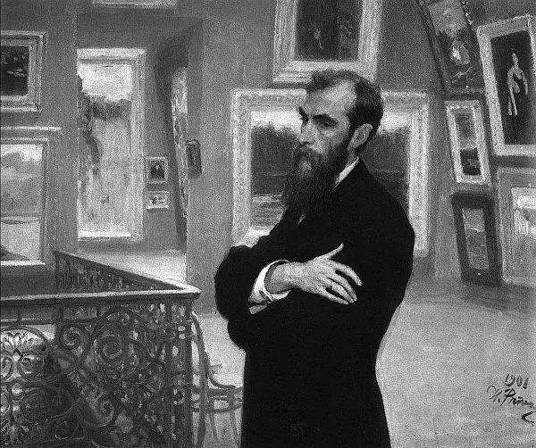 ИЕ Репин Портрет ПМ Третьякова 1901 г Однажды Павел Михайлович приехал - фото 37