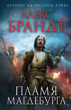 Алекс Брандт Пламя Магдебурга обложка книги