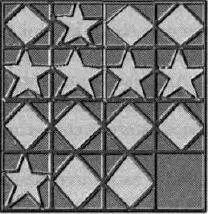 It is certainly odd There is a diamond or a star in every square except the - фото 29