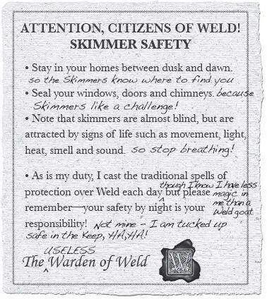 No one knew who was writing on the notices or so the people of Southwall - фото 42