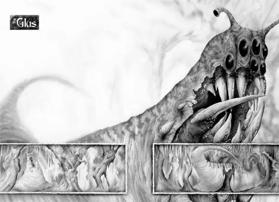 This ghastly beast is called the Glus Its lair is the Maze of the Beast a - фото 43