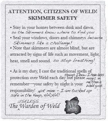No one knew who was writing on the notices or so the people of Southwall - фото 41