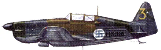 Истребитель МоранСолнье MS 406 MS318 из 2LLv 28 действовавшей с ледяного - фото 179