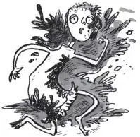 She was in an awful mess You know what the insides of squashed animals are - фото 21