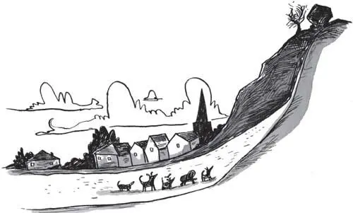 As they got closer to the rock the village dogs got quieter and quieter but - фото 45