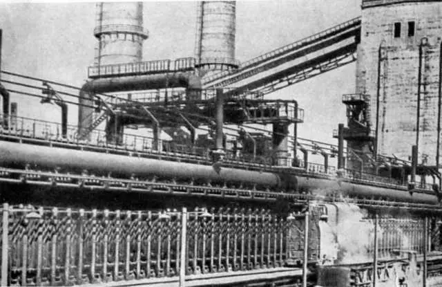 Коксовые печи Кузнецка Первая доменная печь Сибири 1943 год Разрушенные - фото 18