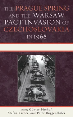 Günter Bischof The Prague Spring and the Warsaw Pact Invasion of Czechoslovakia in 1968 обложка книги