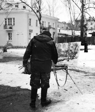 Удельнинские задворки и сегодня привлекают внимание художников Фото автора - фото 176
