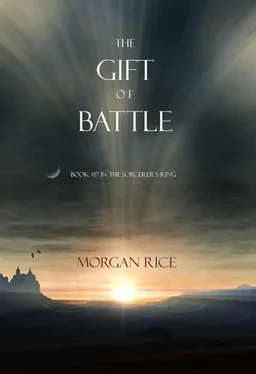 Morgan Rice The Gift of Battle обложка книги