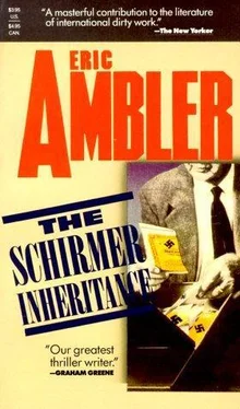 Eric Ambler The Schirmer Inheritance обложка книги