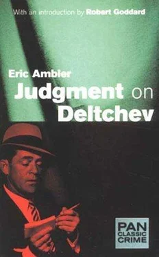 Eric Ambler Judgment on Deltchev обложка книги