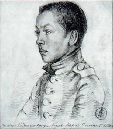 Кадет Федотов П Стромилов Рисунок 1828 Головинский дворец в Москве где - фото 2