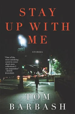 Tom Barbash Stay Up With Me обложка книги