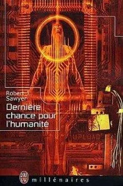 Robert Sawyer Dernière chance pour l'humanité обложка книги