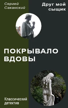 Сергей Саканский Покрывало вдовы обложка книги