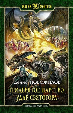 Денис Новожилов Тридевятое царство. Удар Святогора обложка книги