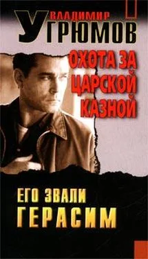 Владимир Угрюмов Охота за царской казной обложка книги