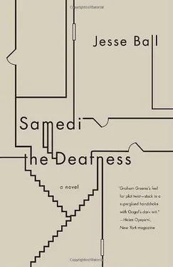 Jesse Ball Samedi the Deafness обложка книги