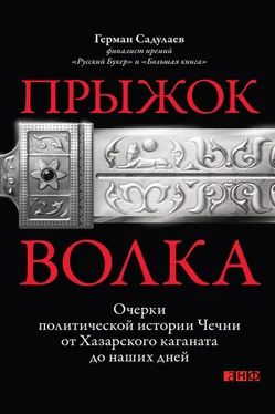 Герман Садулаев Прыжок волка. Очерки политической истории Чечни от Хазарского каганата до наших дней обложка книги