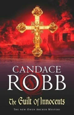 Candace Robb The Guilt of Innocents обложка книги