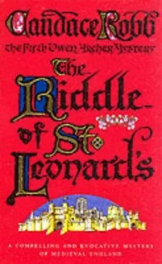 Candace Robb The Riddle Of St Leonard's обложка книги