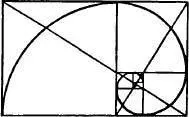 If a curve is drawn based upon the golden rectangle it is precisely the shape - фото 2