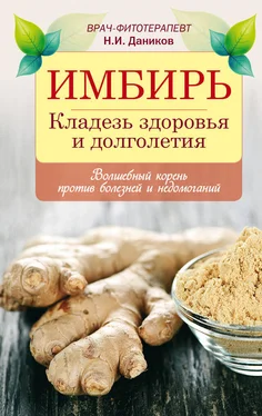 Николай Даников Имбирь. Кладезь здоровья и долголетия обложка книги