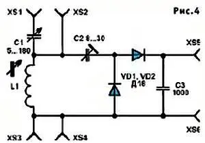 Длинные антенны подключаются к гнезду XS1 короткие к XS2 Для перехода к - фото 67
