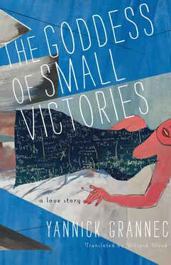 Yannick Grannec The Goddess of Small Victories обложка книги