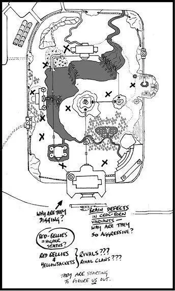 She remembered the series of Xs that had been splashed across the map - фото 115