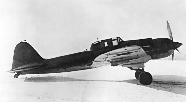 Ил2 с М82ИР Государственные испытания 1942 г вид сбоку Ил2 М82ИР - фото 4