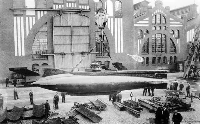 Форель в Германии перед спуском на воду и во время испытаний в 1903 г два - фото 102