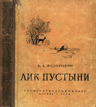 Борис Федорович Лик пустыни обложка книги