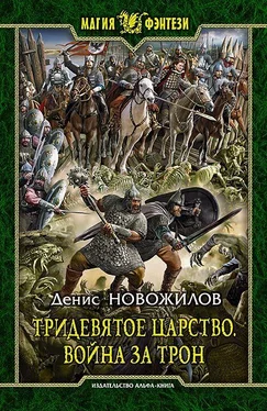 Денис Новожилов Тридевятое царство. Война за трон обложка книги