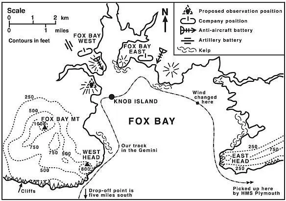 Our first raid would be on Fox Bay the southerly of the two settlements - фото 3
