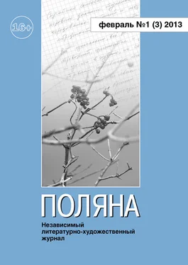 Журнал Поляна Поляна, 2013 № 01 (3), февраль обложка книги