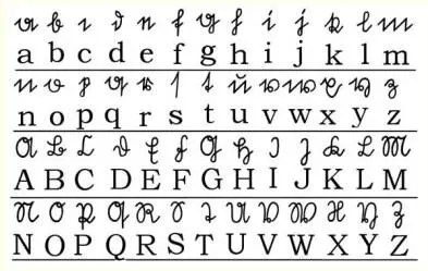 Зюттерлиншрифт Sütterlinschrift Австралийская цензура естественно такое - фото 32